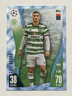 2023/24 Topps Match Attax Parallel #377 Liel Abada - CRYSTAL [Celtic FC]
