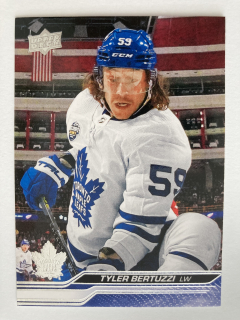 2023-24 UD Extended #633 Tyler Bertuzzi