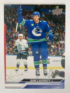 2023-24 UD Extended #637 Sam Lafferty