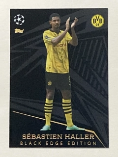2023/24 Topps Match Attax Extra #258 Sébastien Haller - BLACK EDGE EDITION [Borussia Dortmund]