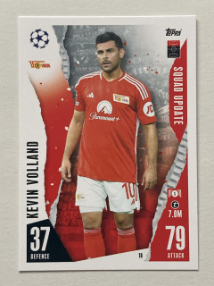 2023/24 Topps Match Attax Extra #018 Kevin Volland - SQUAD UPDATE [1.FC Union Berlin]