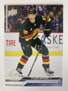 2023-24 UD Extended #642 Tyler Myers