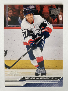 2023-24 UD Extended #648 Trevor van Riemsdyk