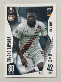 2023/24 Topps Match Attax Extra #089 Edmond Topsoba - AWAY KIT [Bayer 04 Leverkusen]