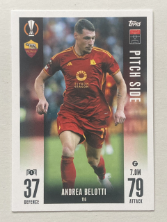 2023/24 Topps Match Attax Extra #116 Andrea Belotti - PITCH SIDE [AS Roma]