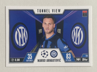 2023/24 Topps Match Attax Extra #133 Marko Arnautović - TUNNEL VIEW [FC Internazionale Milano]