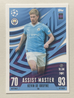2023/24 Topps Match Attax Extra #136 Kevin De Bruyne - ASSIST MASTER [Manchester City]