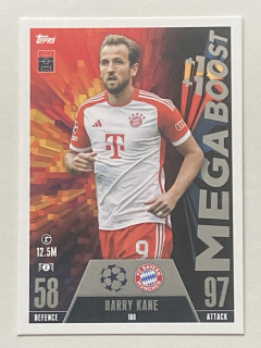 2023/24 Topps Match Attax Extra #188 Harry Kane - MEGA BOOST [FC Bayern München]