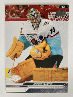 2023-24 UD Extended #676 Juuse Saros