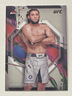 2024 Topps Finest UFC #011 Ikram Aliskerov