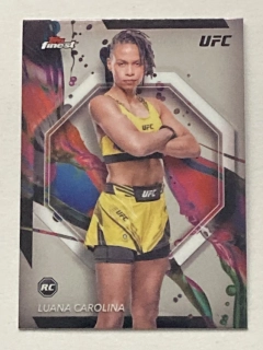 2024 Topps Finest UFC #026 Luana Carolina - RC