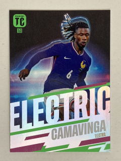 2025 Panini Top Class #153 Eduardo Camavinga - ELECTRIC [Francúzsko]
