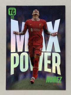 2025 Panini Top Class #164 Darwin Núñez - MAX POWER [Liverpool FC]