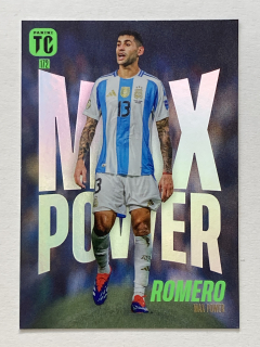 2025 Panini Top Class #172 Cristian Romero - MAX POWER [Argentína]