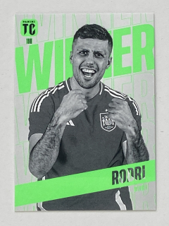 2025 Panini Top Class #198 Rodri - WINNER [Španielsko]