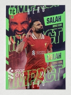 2025 Panini Top Class #200 Mohamed Salah - IMPACT HERO [Liverpool FC]
