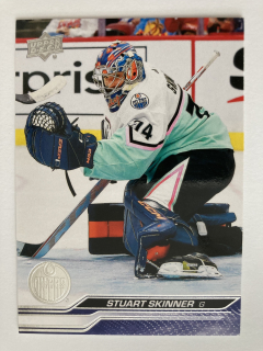 2023-24 UD Extended #697 Stuart Skinner