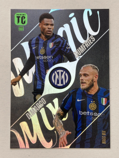 2025 Panini Top Class #222 Dumfries / Dimarco - MAGIC MIX [FC Internazionale Milano]