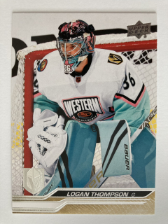2023-24 UD Extended #698 Logan Thompson