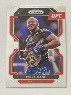2022 Panini Prizm UFC #102 Ciryl Gane