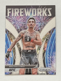 2022 Panini Prizm UFC Insert #08 Max Holloway - FIREWORKS