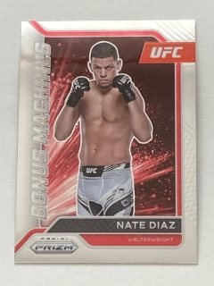2022 Panini Prizm UFC Insert #25 Nate Diaz - BONUS MACHINES