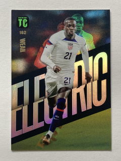 2024 Panini Top Class #162 Timothy Weah - ELECTRIC