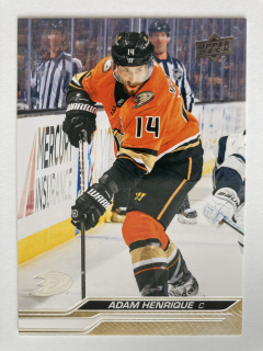 2023-24 UD Series 2 #256 Adam Henrique