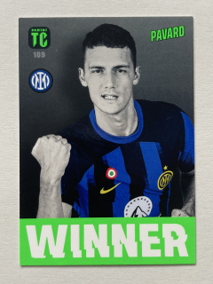 2024 Panini Top Class #189 Benjamin Pavard - WINNER [FC Internazionale Milano]