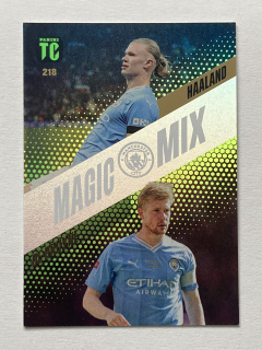 2024 Panini Top Class #218 Haaland & De Bruyne - MAGIC MIX [Manchester City]
