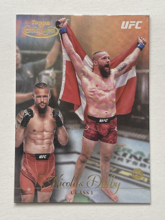 2024 Topps Gold Label UFC #09 Nicolas Dalby - CLASS 1 - RC