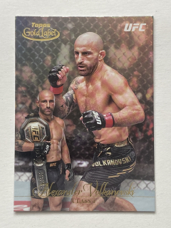 2024 Topps Gold Label UFC #10 Alexander Volkanovski - CLASS 1