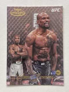 2024 Topps Gold Label UFC #71 Jamall Emmers - CLASS 1 - RC