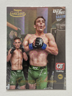 2024 Topps Gold Label UFC #87 Cameron Saaiman - CLASS 1 - RC