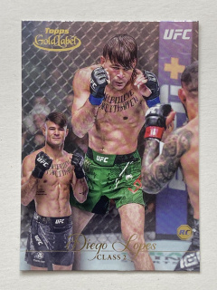 2024 Topps Gold Label UFC #89 Diego Lopes - CLASS 2 - RC