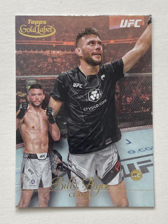 2024 Topps Gold Label UFC #98 Bill Algeo - CLASS 3 - RC