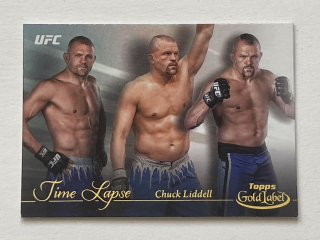 2024 Topps Gold Label UFC #TL-7 Chuck Liddell - TIME LAPSE