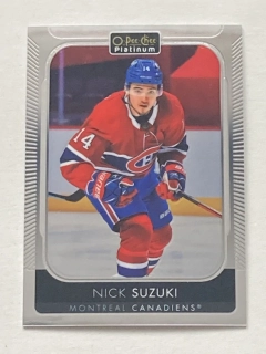 2021-22 OPC Platinum #082 Nick Suzuki