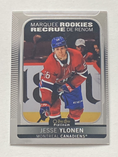 2021-22 OPC Platinum #226 Jesse Ylonen - MARQUEE ROOKIE