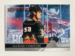 2020-21 UD Extended #501 Maxime Comtois
