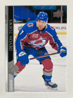 2020-21 UD Extended #534 Devon Toews