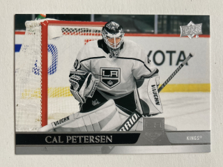 2020-21 UD Extended #565 Cal Petersen