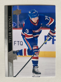 2020-21 UD Extended #574 Tyler Toffoli