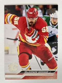 2023-24 UD Series 2 #281 MacKenzie Weegar