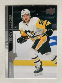2020-21 UD Extended #608 Teddy Blueger