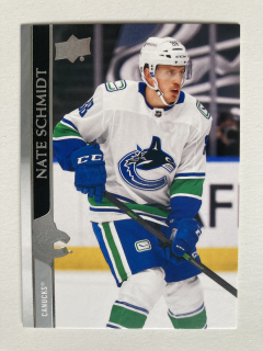 2020-21 UD Extended #637 Nate Schmidt