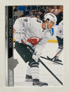 2020-21 UD Extended #668 Nico Hischier