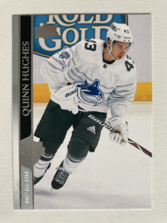 2020-21 UD Extended #680 Quinn Hughes