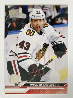 2023-24 UD Series 2 #291 Colin Blackwell