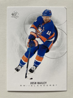 2020-21 SP Authentic #039 Josh Bailey